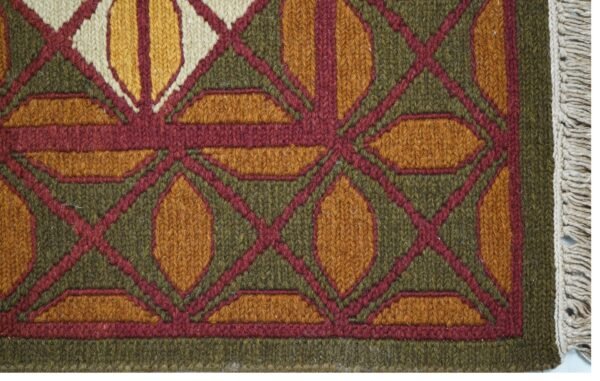 Manikya Diamond Hand Knotted Soumak Carpets