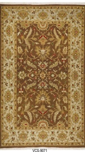Royal Umber Hand Knotted Soumak Carpets