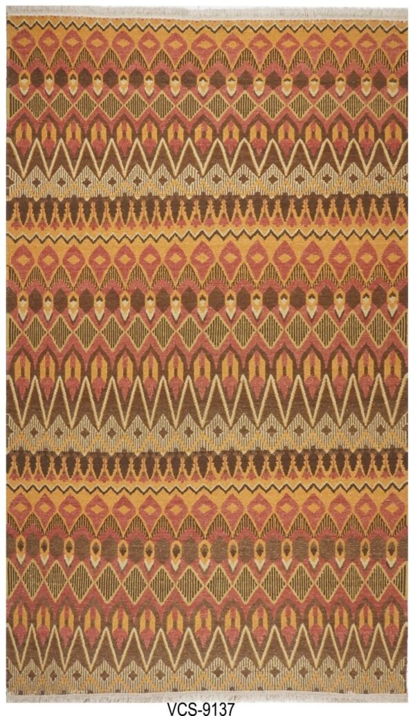 Sahara Stride Hand Knotted Soumak Carpets