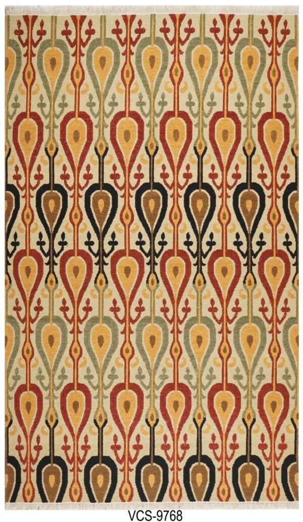 Autumn Bloom Hand Knotted Soumak Carpets