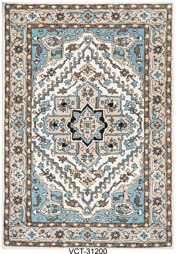 Zamrud Persian Hand Tufted Woolen Carpets