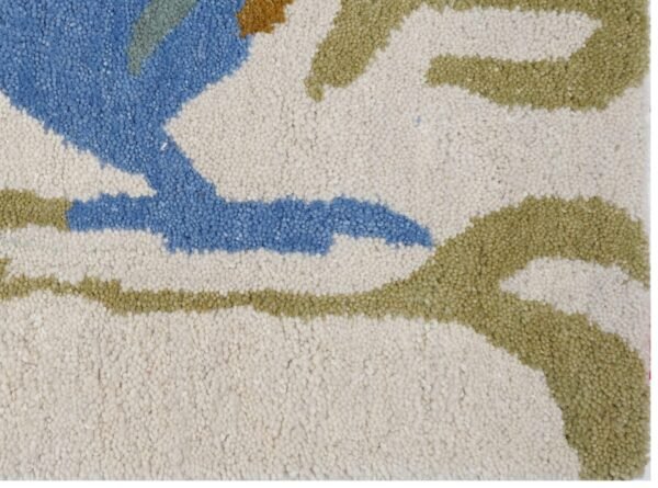 Azure Vision Hand Tufted Woolen Carpets