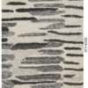 Monochrome Brushstroke Hand Tufted Broadloom Roll Carpets