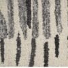 Monochrome Brushstroke Hand Tufted Broadloom Roll Carpets