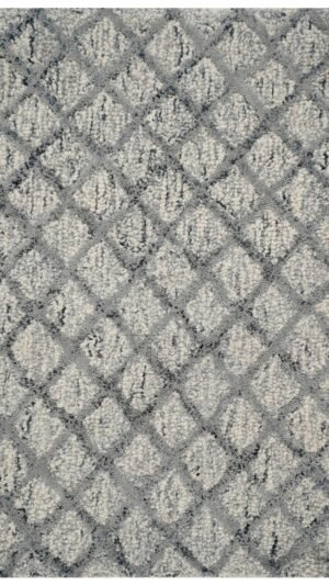 Grey Lattice Broadloom Roll Carpets