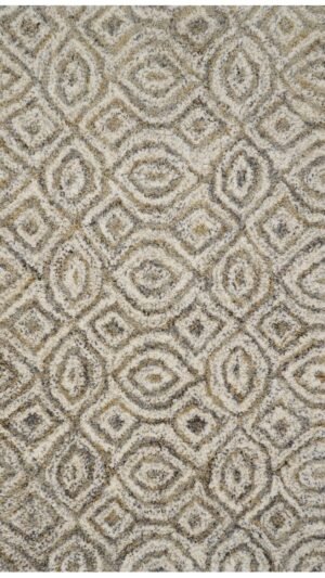 Sandstone Diamond Hand Tufted Broadloom Roll Carpets