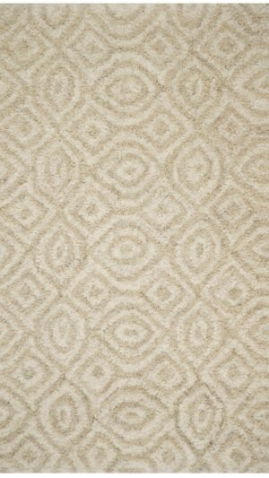 Ivory Mirage Hand Tufted Broadloom Roll Carpets
