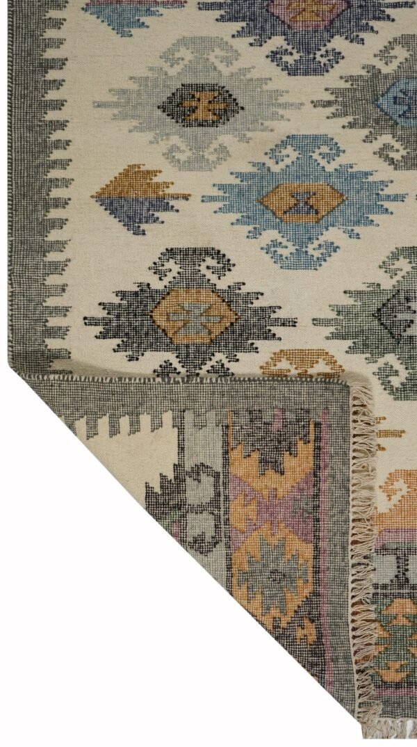 Mehfil Kilim Hand Woven Woolen Rug