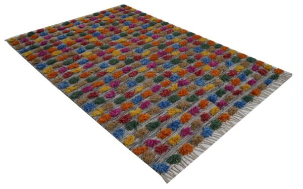Rangoli Kilim Hand Woven Woolen Rug