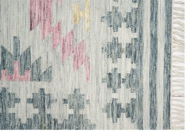 Zohar Kilim Hand Woven Woolen Rug