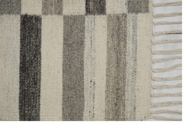 Zara Stripes Hand Woven Woolen Rug