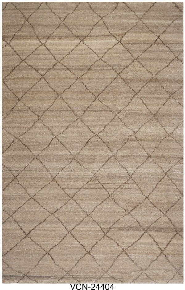 Sahara Grid Hand Knotted Woolen Carpets