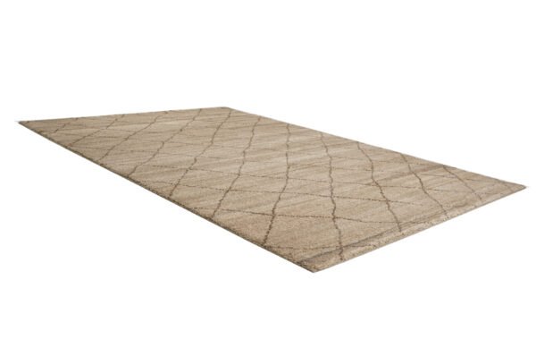 Sahara Grid Hand Knotted Woolen Carpets