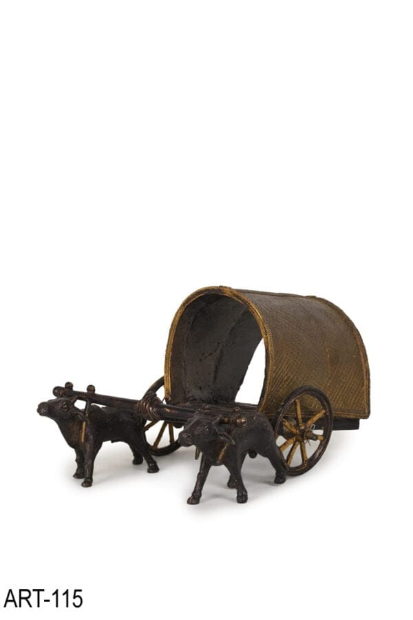 Bullock Cart Metal for Home Decor