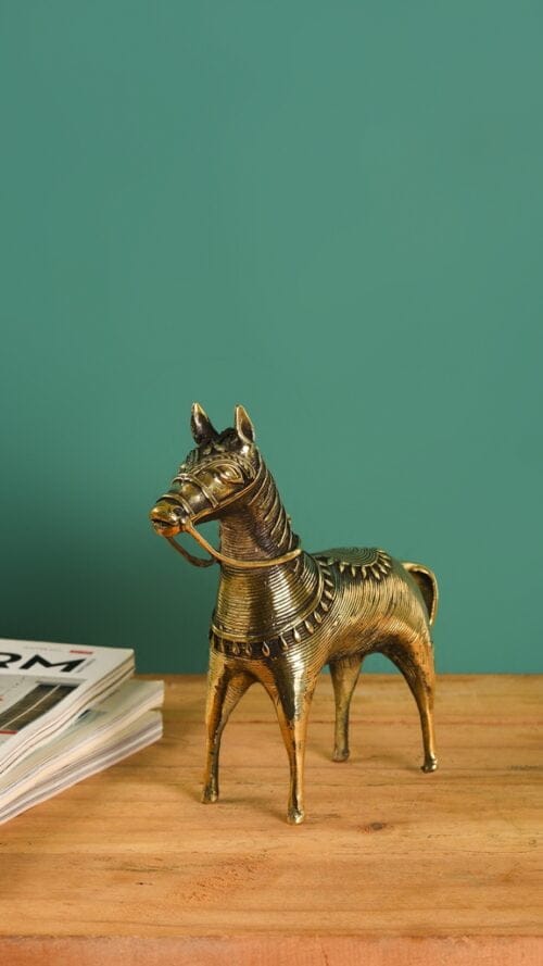 Standing Horse Statue for Home Decor