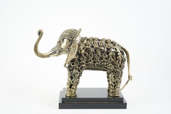 Tribal Figure Elephant with Base