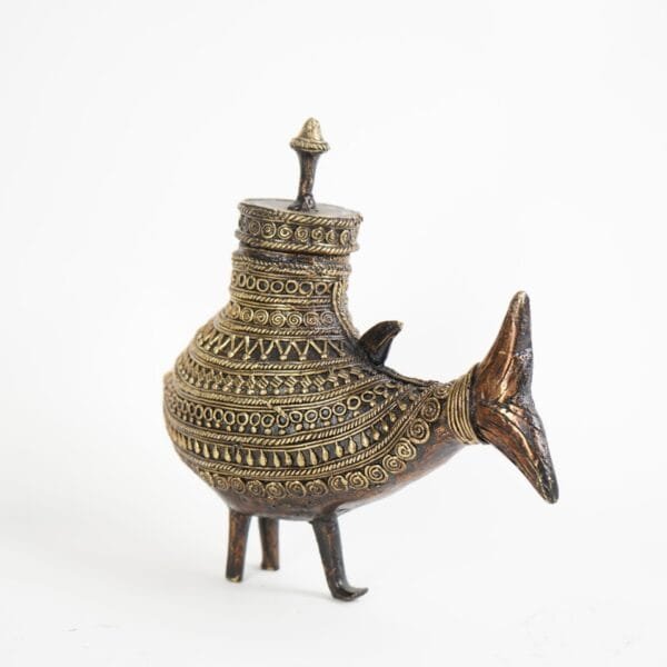 Dhokra Art Fish Box