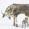 Dhokra Cow and Calf Statue