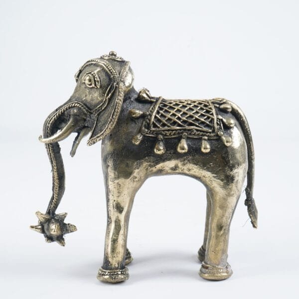 Bastar Art Elephant Statue