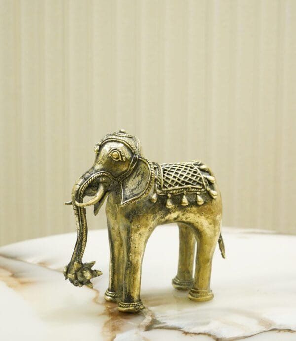 Bastar Art Elephant Statue