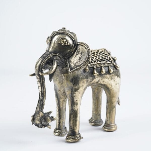 Bastar Art Elephant Statue