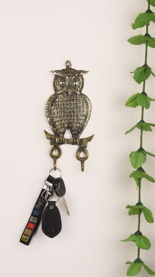 Owl Hanger Dhokra Art