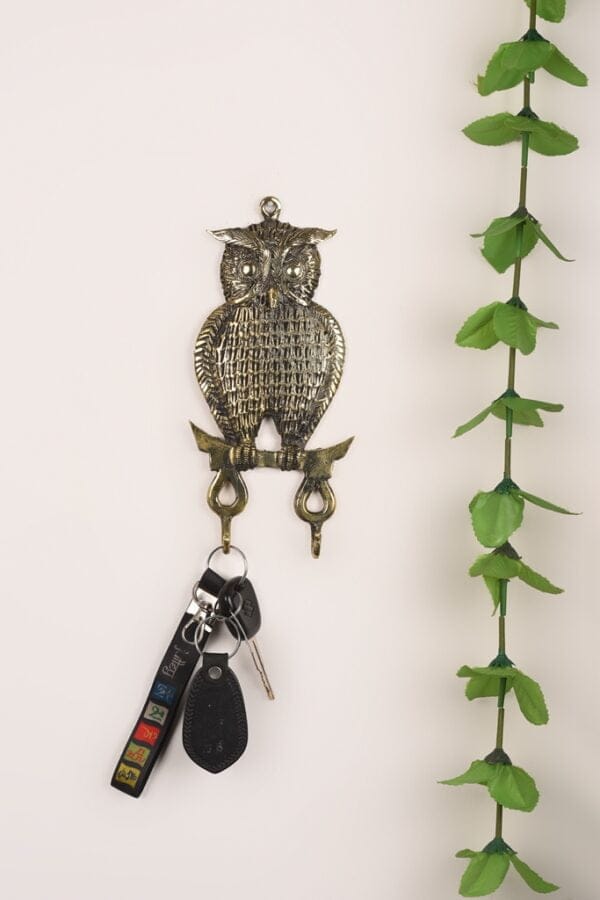 Owl Hanger Dhokra Art