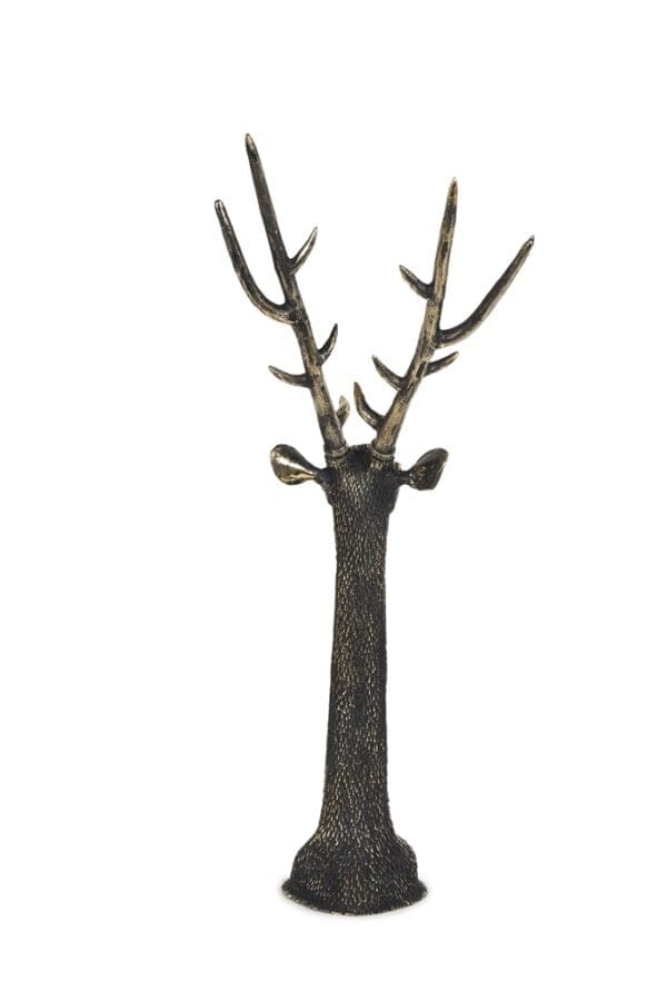 Deer Head Antique Statue