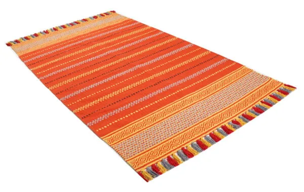 Ranjan Cotton Hand Woven Cotton Rug