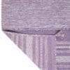 Amaya Purple Hand Woven Cotton Rug