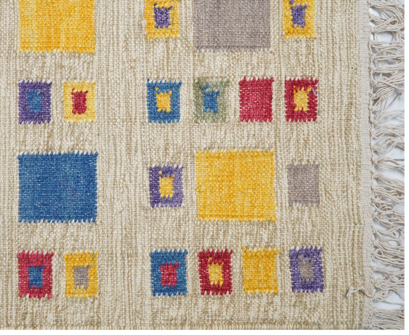 Hand Woven Woolen Rug Artline Creation