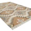 Kaveri Brown Hand Woven Woolen Rug