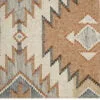 Kaveri Brown Hand Woven Woolen Rug