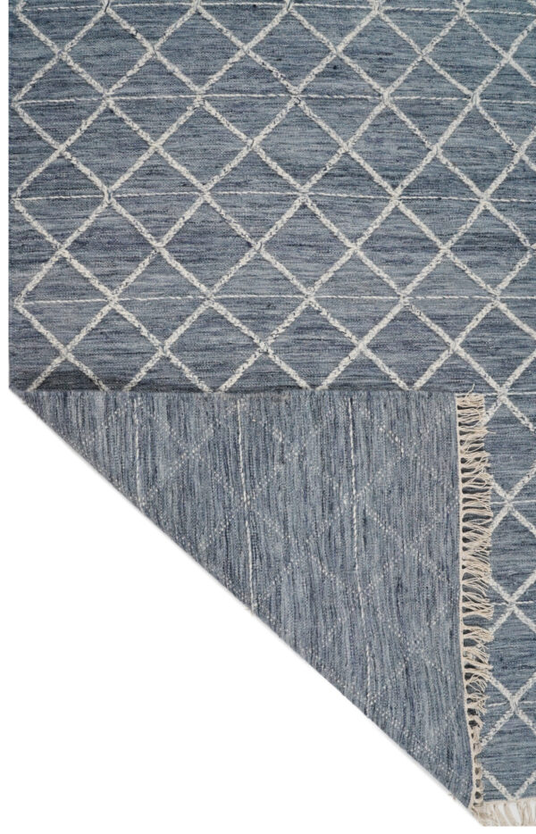 Metro Lattice Hand Woven Woolen Rugs