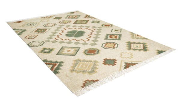 Saanjh Hand Woven Woolen Rug