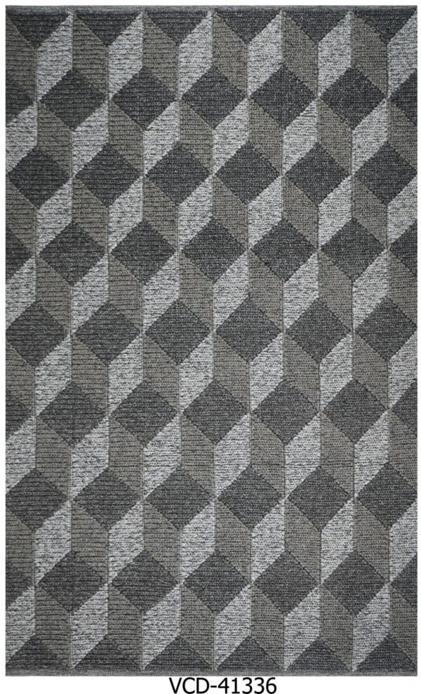 Nayan Black Hand Woven Polypropylene Rug