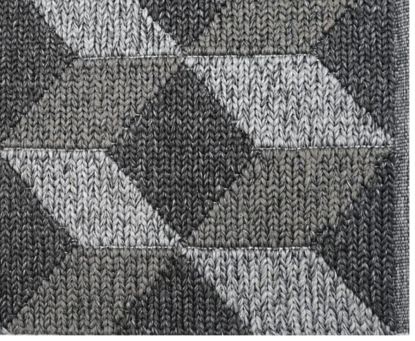 Nayan Black Hand Woven Polypropylene Rug