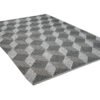 Nayan Black Hand Woven Polypropylene Rug