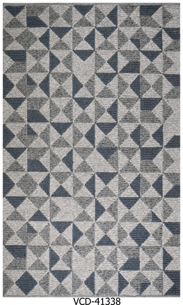 Aahan Geometric Hand Woven Polypropylene Rug