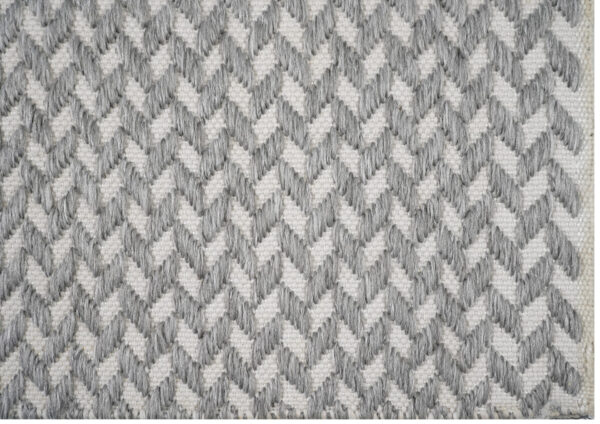 ZigZag Mist Indoor-Outdoor Hand-Woven Polypropylene Rugs