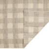 Beige Checkered Harmony Hand Woven Woolen Rugs