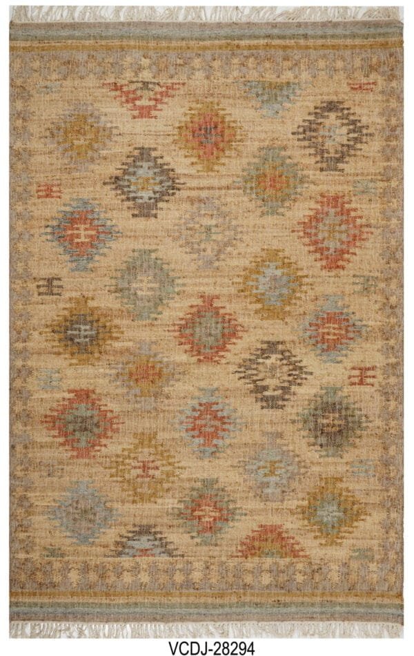 Dhruva Mandala Hand Woven Jute Rugs