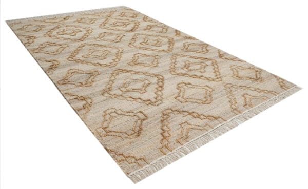 Prakriti Mandala Hand Woven Jute Rugs