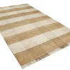 Ivory Bandhani Hand Woven Jute Rugs