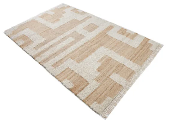 Prithvi Block Jute Polyester Rugs