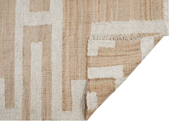 Prithvi Block Jute Polyester Rugs