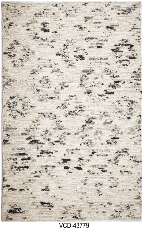 Ivory Eclipse Hand Woven Jute Kilim Rugs