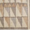 Trikon Pattern Hand Woven Jute Kilim Rugs
