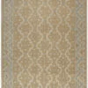 Golden Bloom Hand Knotted Woolen Carpets