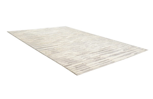 Ivory Stream Hand Knotted Woolen Carpets